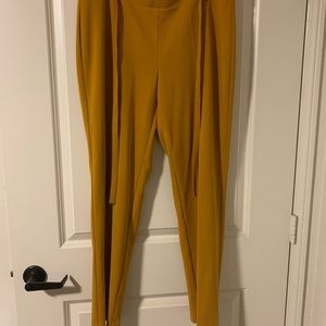 Yellow dress pants